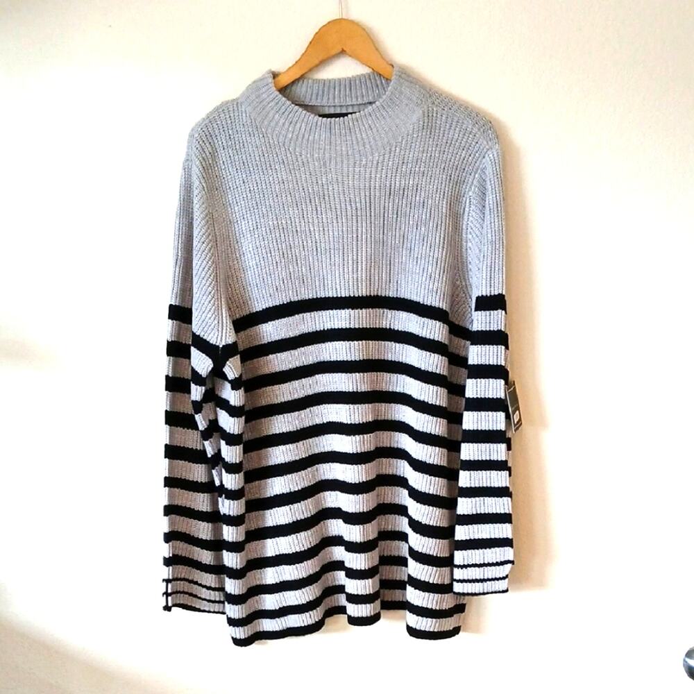 Ryan Wylde Striped Sweater New With Tags